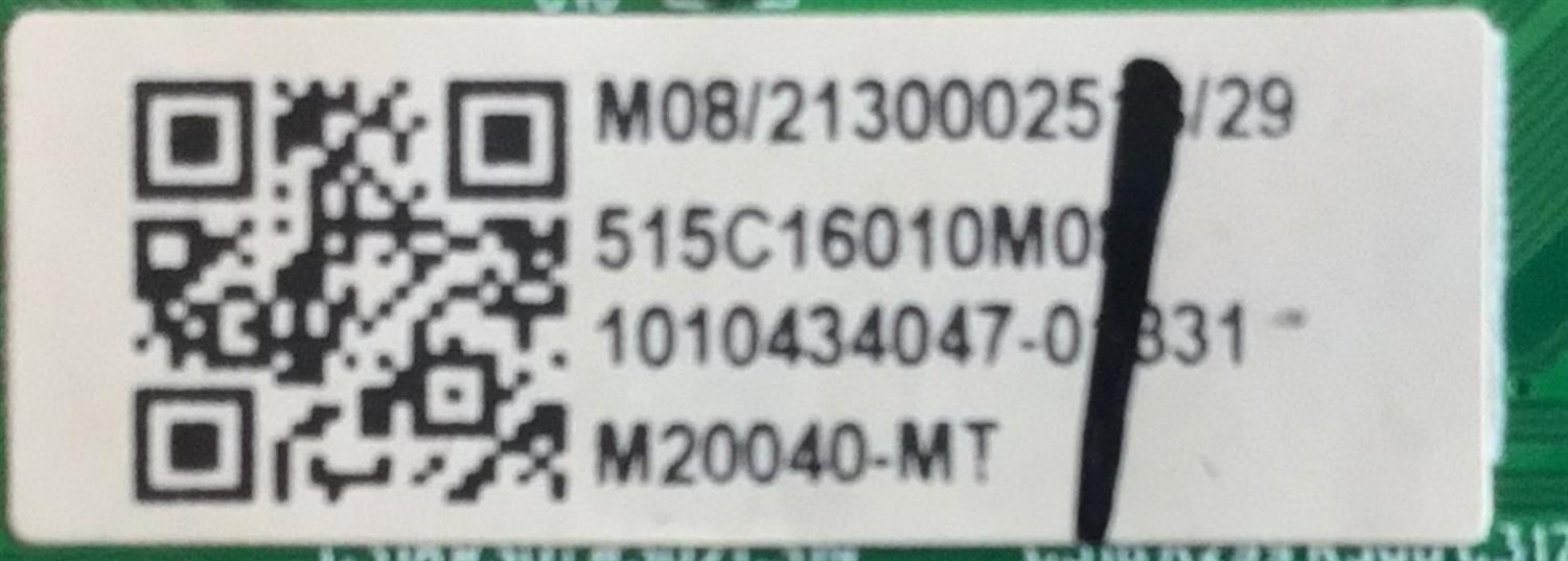 KIT DE TARJETAS PARA TV ONN·ROKU TV SMART TV (70) / NUMERO DE PARTE MAIN MS16010-ZC01-01 / 2E01413C0  515C16010M08 / E503744 / FUENTE TV7001-ZC02-01 / E021M425-J3 / E168066 / RUNTK6396TPZC / 1P-118BC00-4010 / PANEL JE695R3HB9L / MODELO 100012588 - Imagen 2